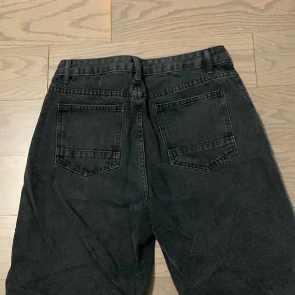 Black High Rise Dad Jeans - Picture 5 of 5